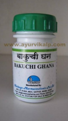 Chaitanya, BAKUCHI GHANA, 60 Tablet (Psoralea Corylifolia)